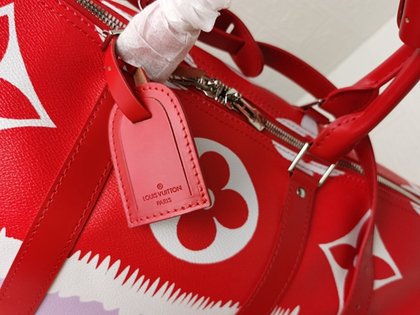 ルイヴィトンバッグ素材ディテール